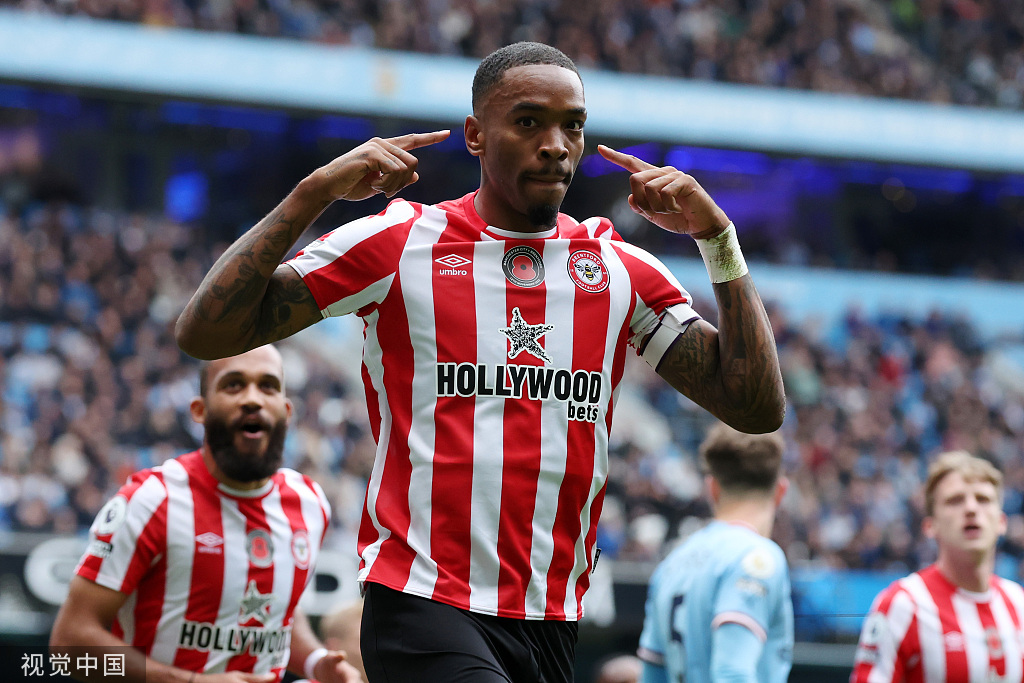  伊万·托尼头槌破门布伦特福德主场力克切尔西